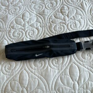 Nike black running belt